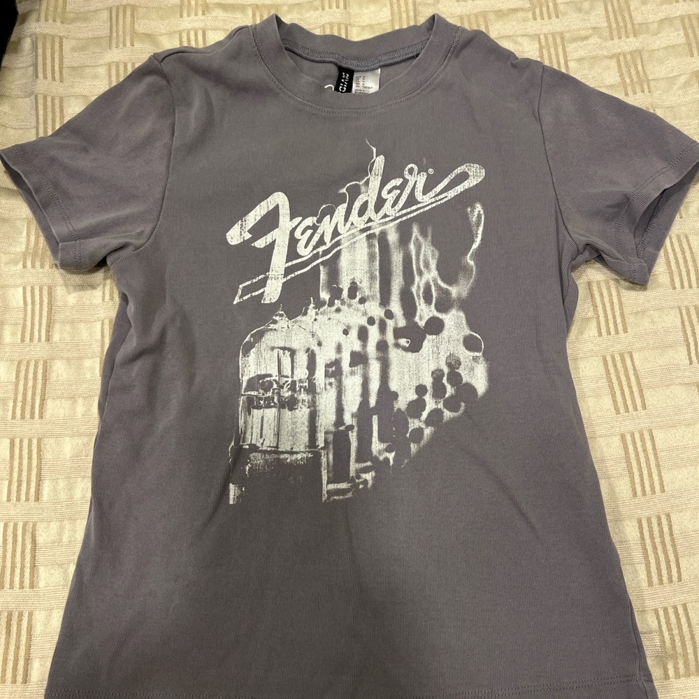 Fender Gray Kids T-Shirt